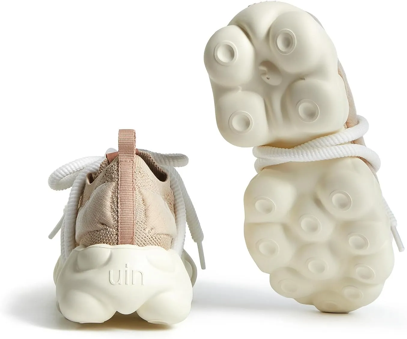 UIN Women's Platform Fashion Sneakers Chunky Walking Art Travel Shoes Cloud Series