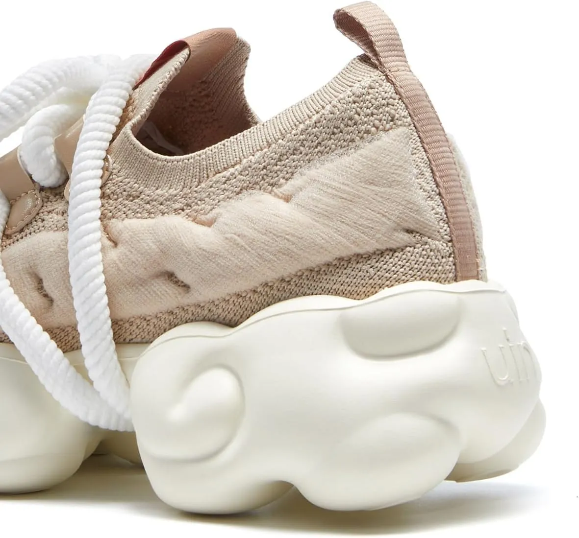 UIN Women's Platform Fashion Sneakers Chunky Walking Art Travel Shoes Cloud Series
