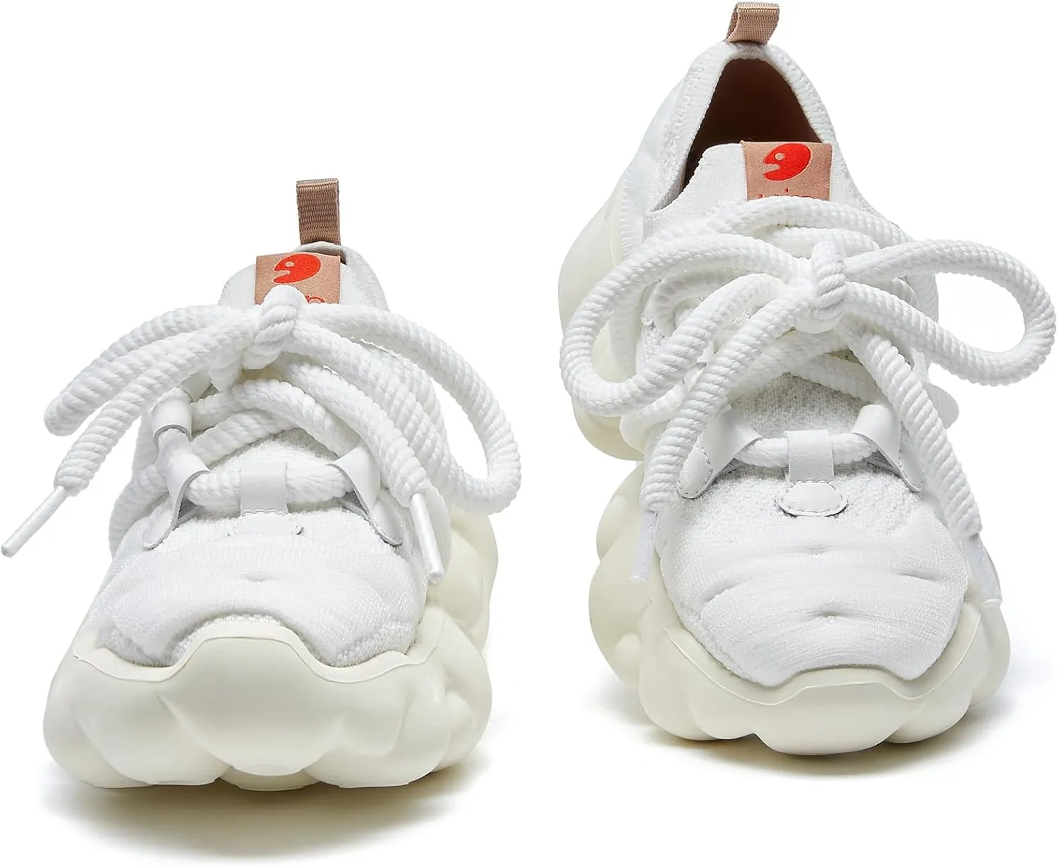 UIN Women's Platform Fashion Sneakers Chunky Walking Art Travel Shoes Cloud Series