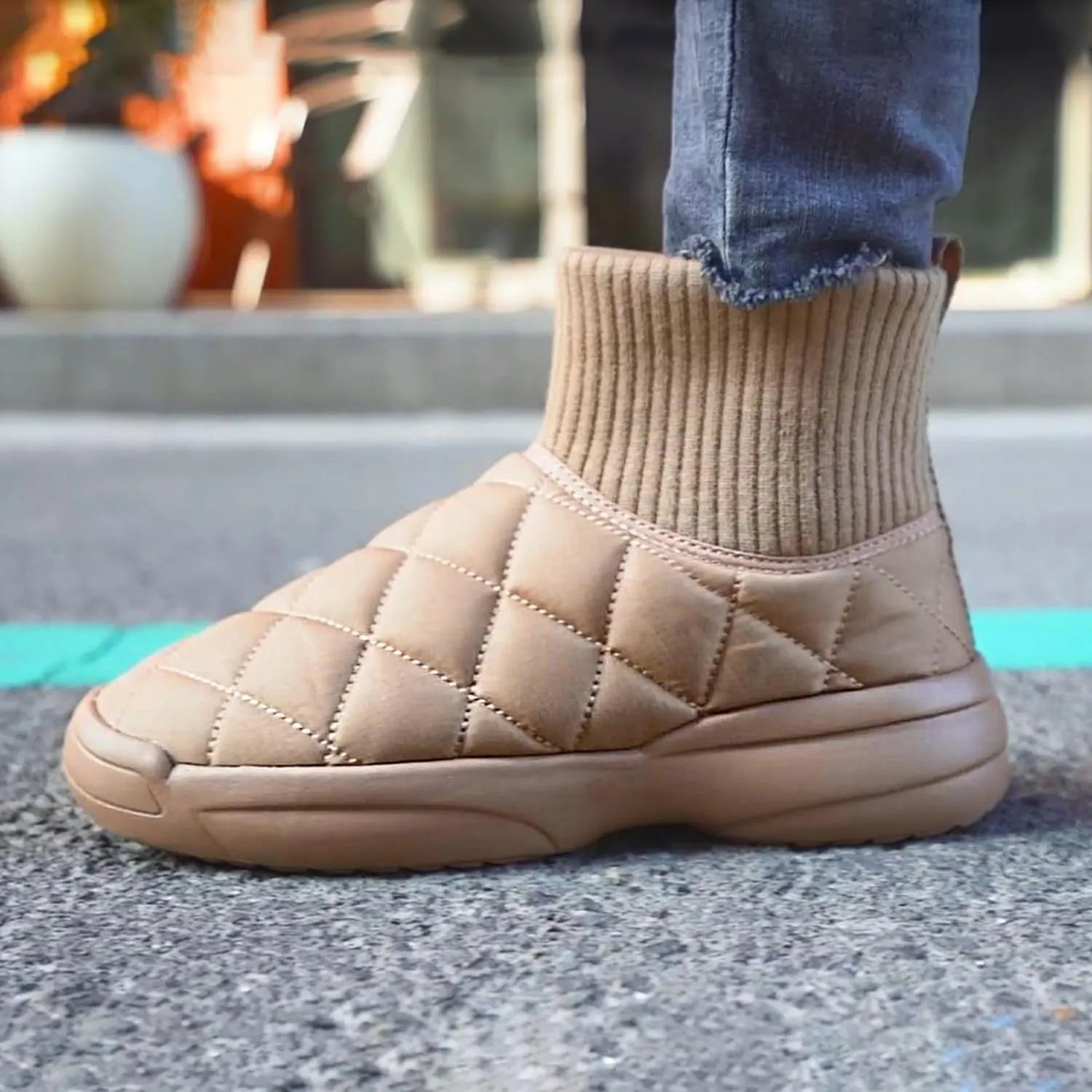 ulogu Snow Boots for Men Women丨Insulated Waterproof Fur Lined Booties丨Non Slip Lightweight Winter Shoes