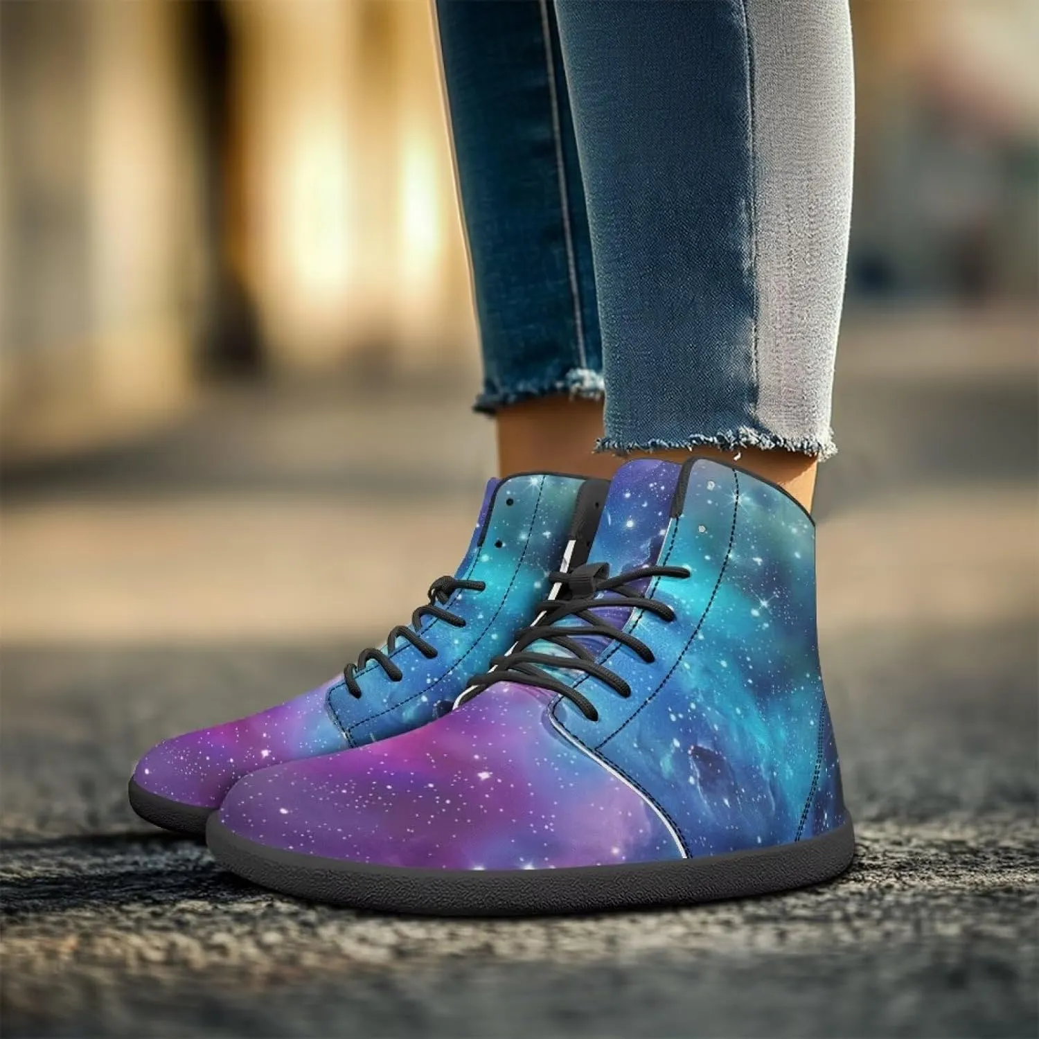 Unisex Adults High Top Barefoot Hiking Boots for Women Men