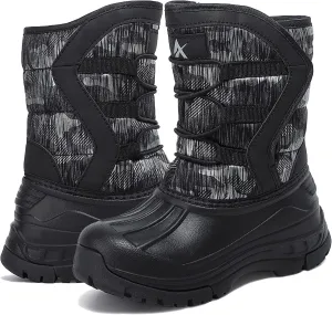 Unisex-Child Snow Boots Winter Waterproof Slip Resistant Cold Weather Shoes (Toddler/Little Kid/Big Kid)