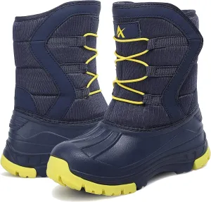 Unisex-Child Snow Boots Winter Waterproof Slip Resistant Cold Weather Shoes (Toddler/Little Kid/Big Kid)