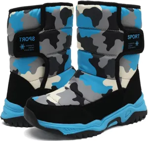 Unisex-Child Snow Boots Winter Waterproof Slip Resistant Cold Weather Shoes (Toddler/Little Kid/Big Kid)