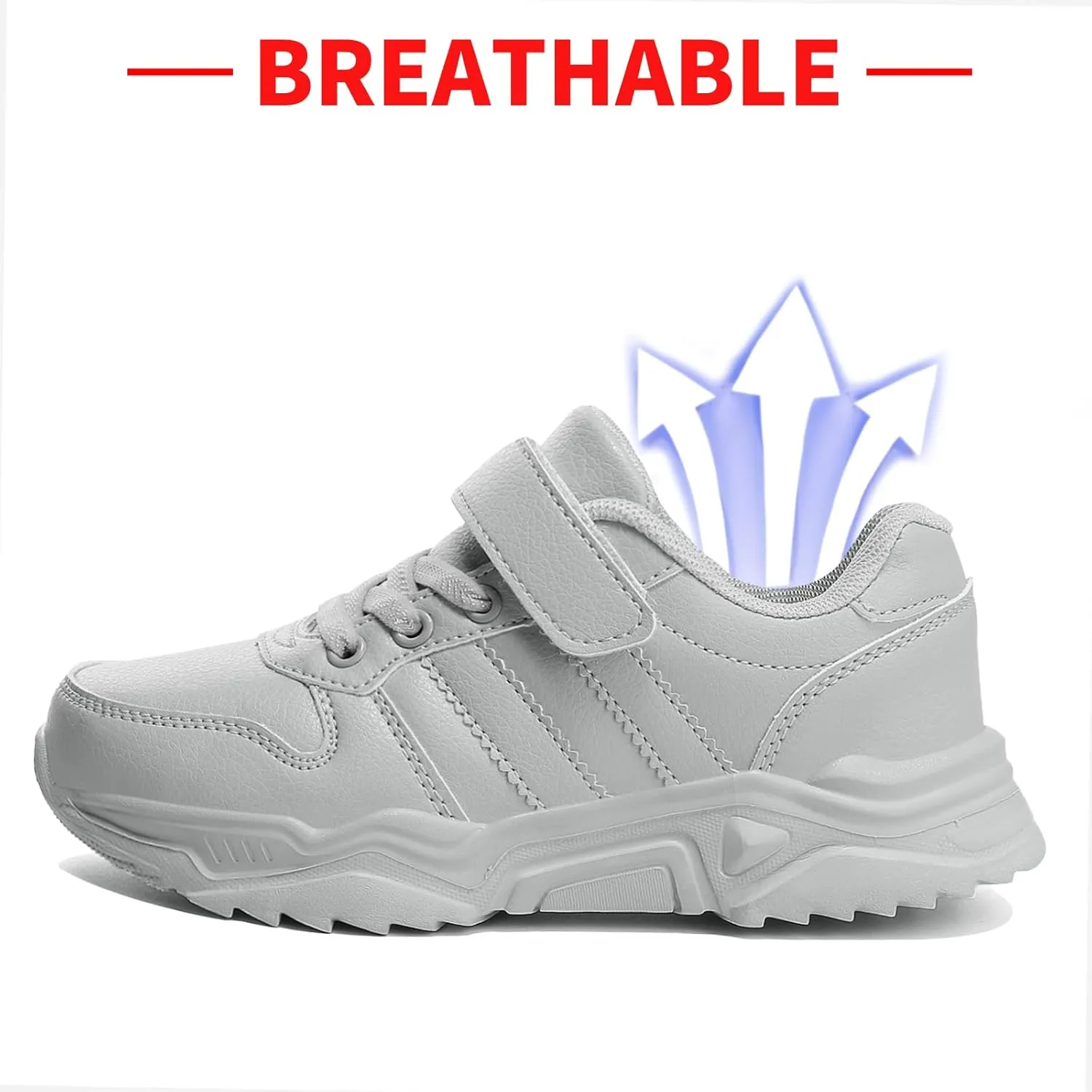 Unisex-Child White Boys Girls Shoes Antiskid Tennis Sneakers Outdoor Casual Kids Shoes Running Shoes(Toddler/Little Kid/Big Kid)