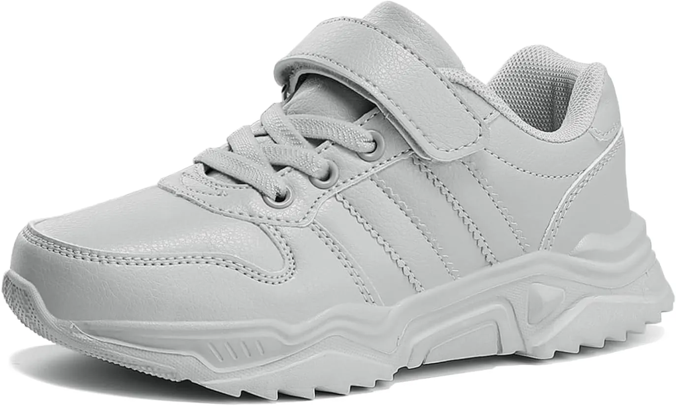 Unisex-Child White Boys Girls Shoes Antiskid Tennis Sneakers Outdoor Casual Kids Shoes Running Shoes(Toddler/Little Kid/Big Kid)
