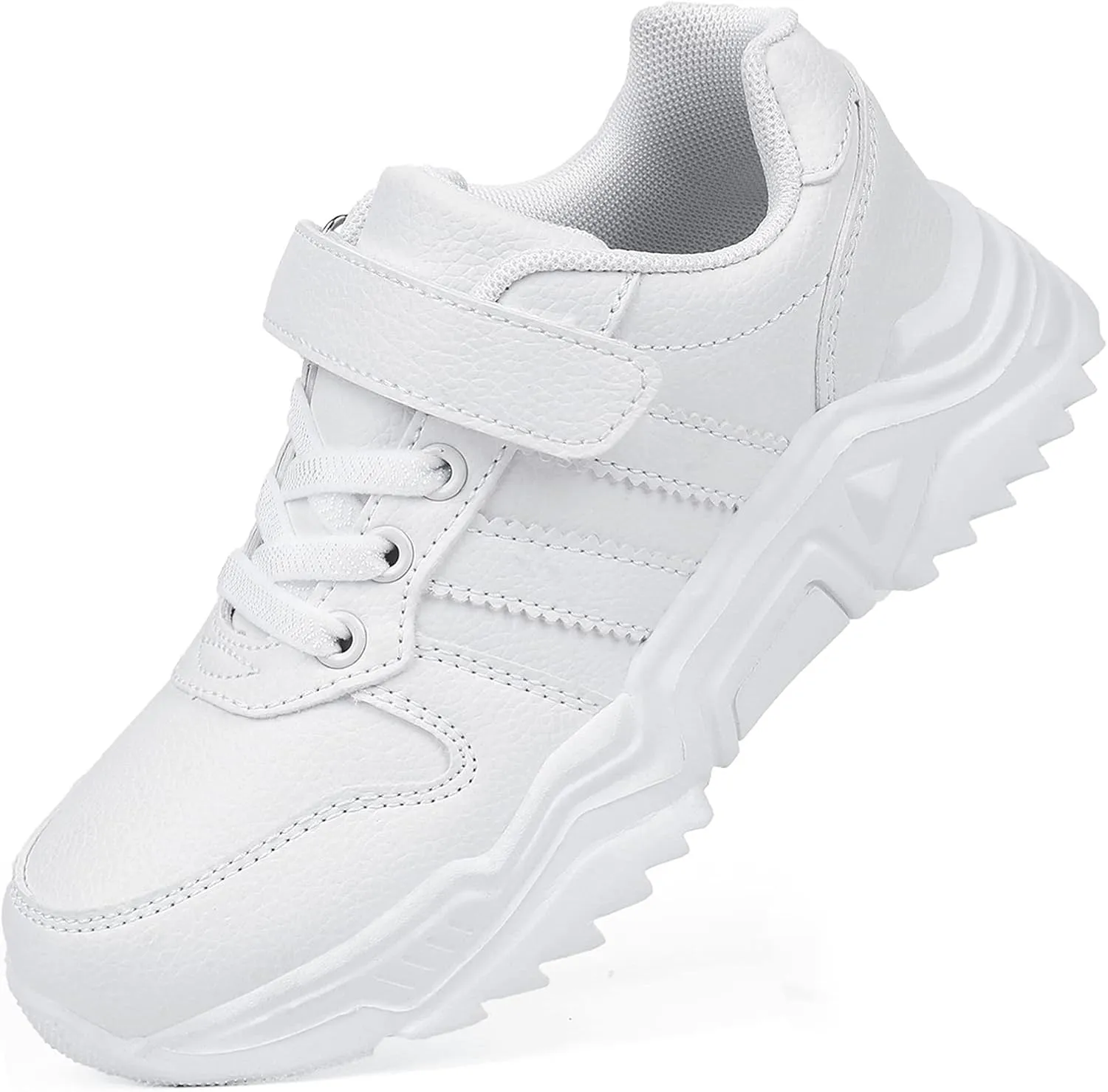 Unisex-Child White Boys Girls Shoes Antiskid Tennis Sneakers Outdoor Casual Kids Shoes Running Shoes(Toddler/Little Kid/Big Kid)