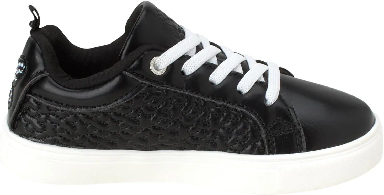 Vince Camuto Girls' Athletic Court Shoes, Butterfly Detail - Casual Sneakers (5-10 Toddler, 11-4 Girls)