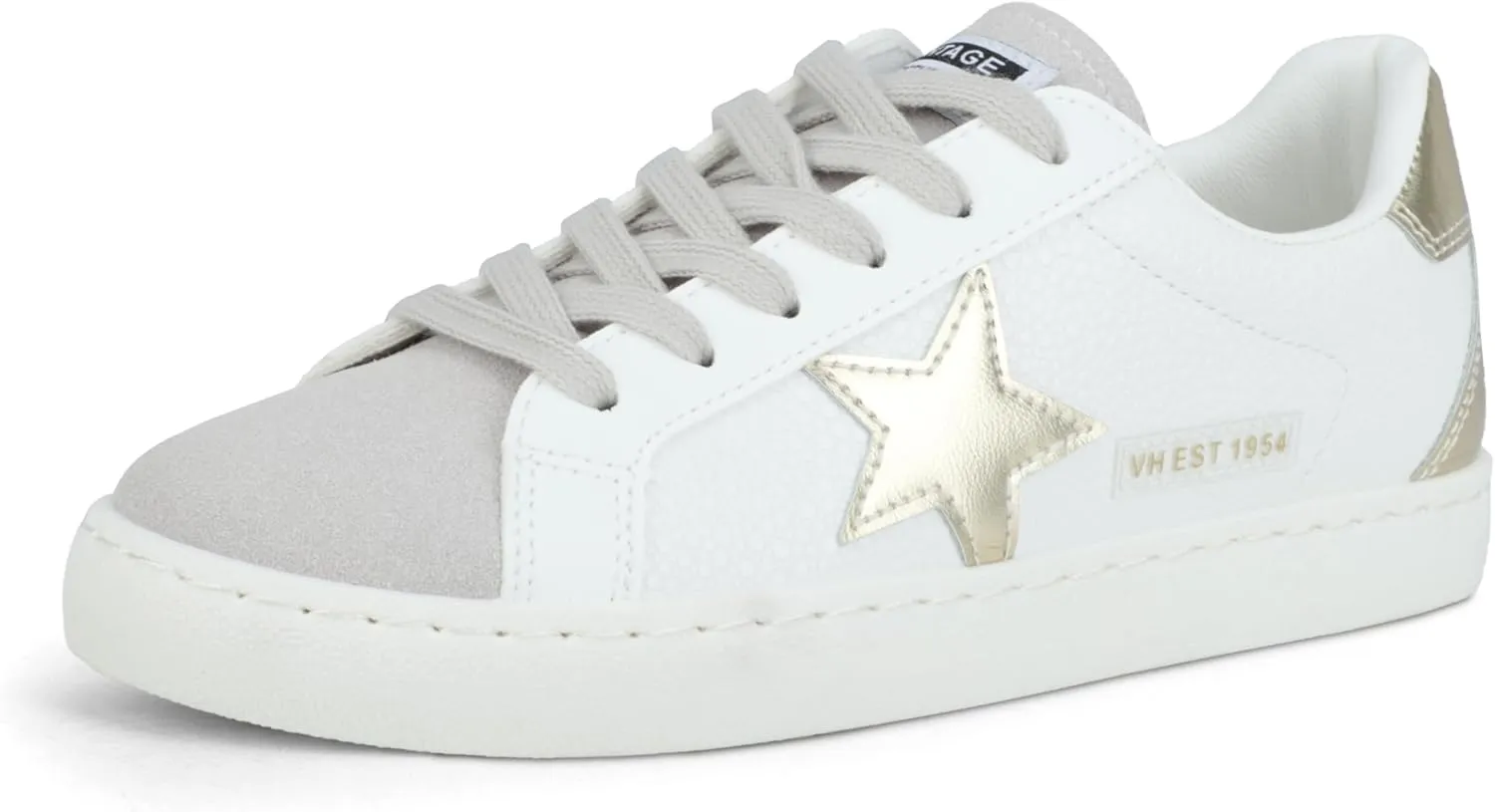 VINTAGE HAVANA Women’s Fashion Sneakers | Casual Lace up Low Top Tennis Shoes | Cute Trendy Dressy Sneakers