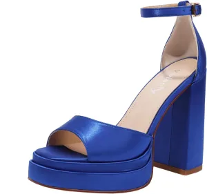 vivianly Women's Platform High Chunky Heels Sandals Open Toe Block Heeled Sandals Ankle Strap Pumps Party Dress Wedding
