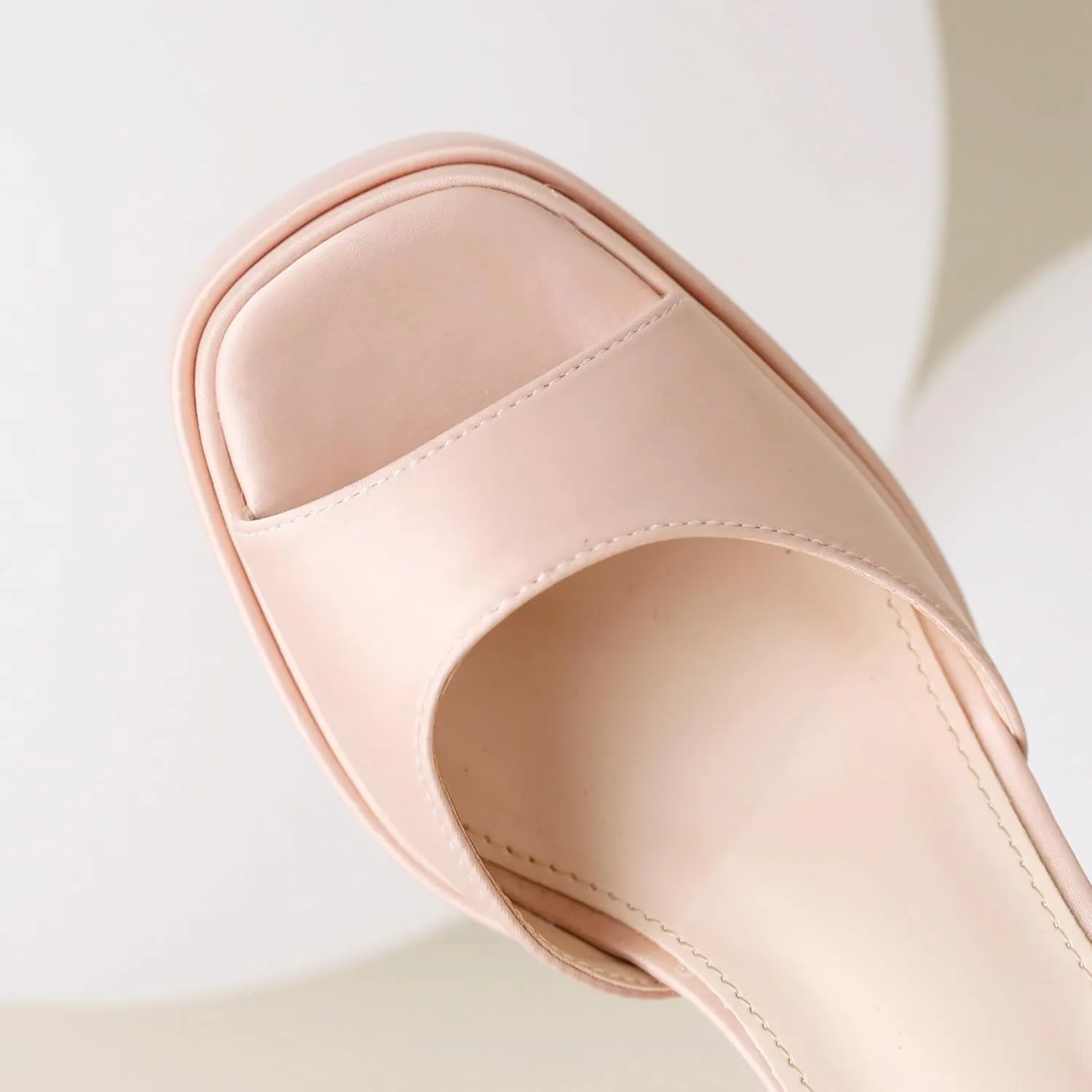 vivianly Women's Platform High Chunky Heels Sandals Open Toe Block Heeled Sandals Ankle Strap Pumps Party Dress Wedding