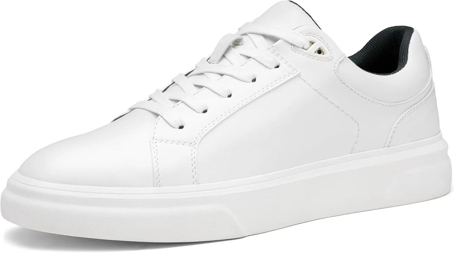 Vostey Men's Casual Shoes Fashion Sneakers Breathable Business Sneakers for Men (BMY5012A White 08)