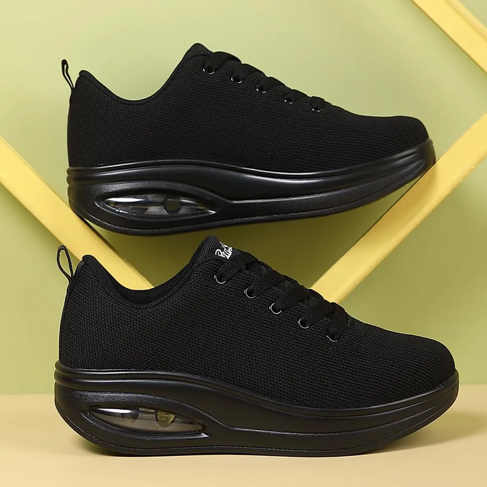Walking Shoes for Women Air Cushion Nurse Slip Resistant Work Running Sneakers Food Service Platform Comfortable All Day Weight Light