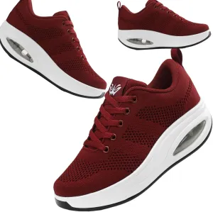 Walking Shoes for Women Air Cushion Nurse Slip Resistant Work Sock Sneakers Food Service Platform Comfortable Weight Light
