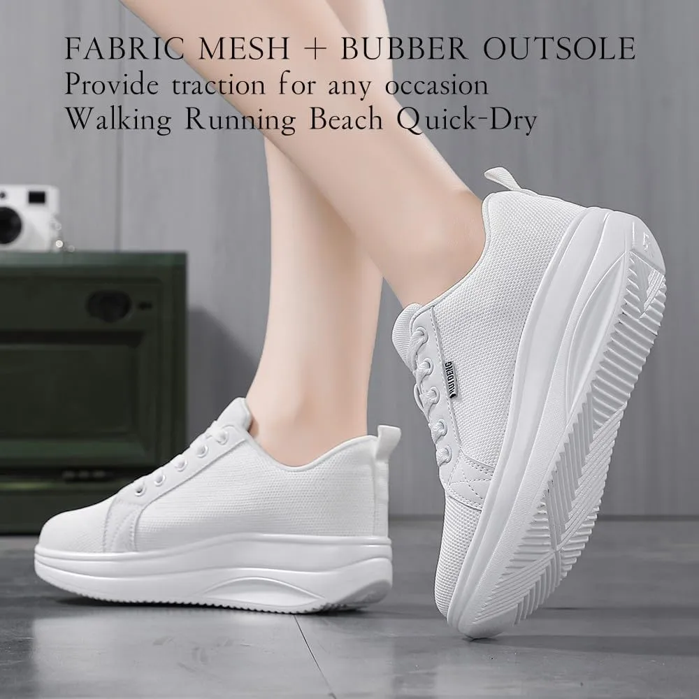 Walking Shoes for Women Nurse Shoes Slip Resistant Work Sock Sneakers Food Service Sneakers Platform Sneakers Causal Comfortable Shoes
