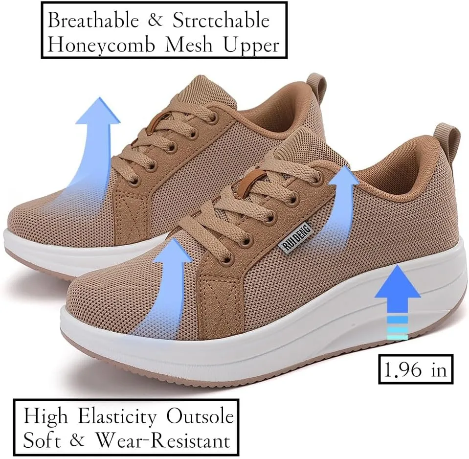 Walking Shoes for Women Nurse Shoes Slip Resistant Work Sock Sneakers Food Service Sneakers Platform Sneakers Causal Comfortable Shoes