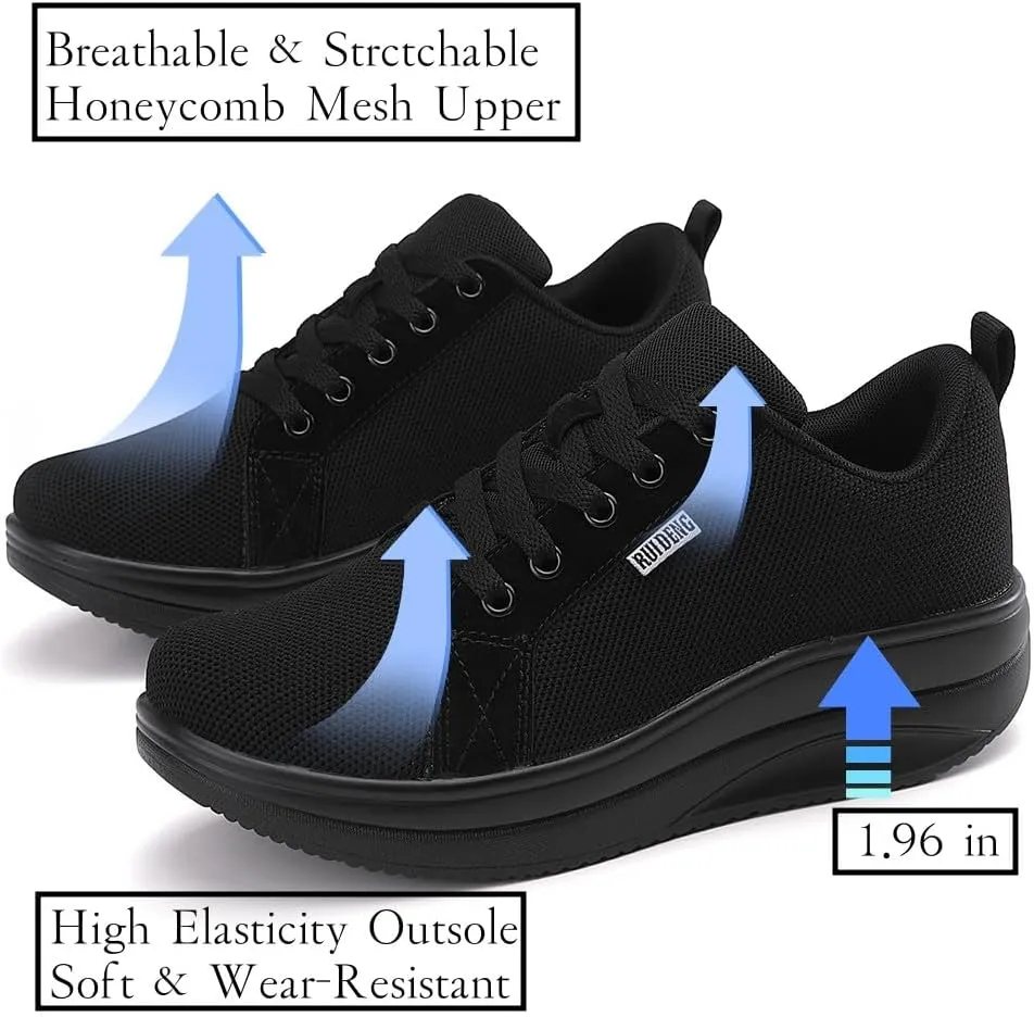 Walking Shoes for Women Nurse Shoes Slip Resistant Work Sock Sneakers Food Service Sneakers Platform Sneakers Causal Comfortable Shoes