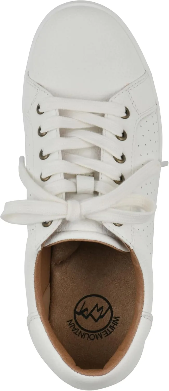 WHITE MOUNTAIN Women's Uniform Lace-Up Sneaker