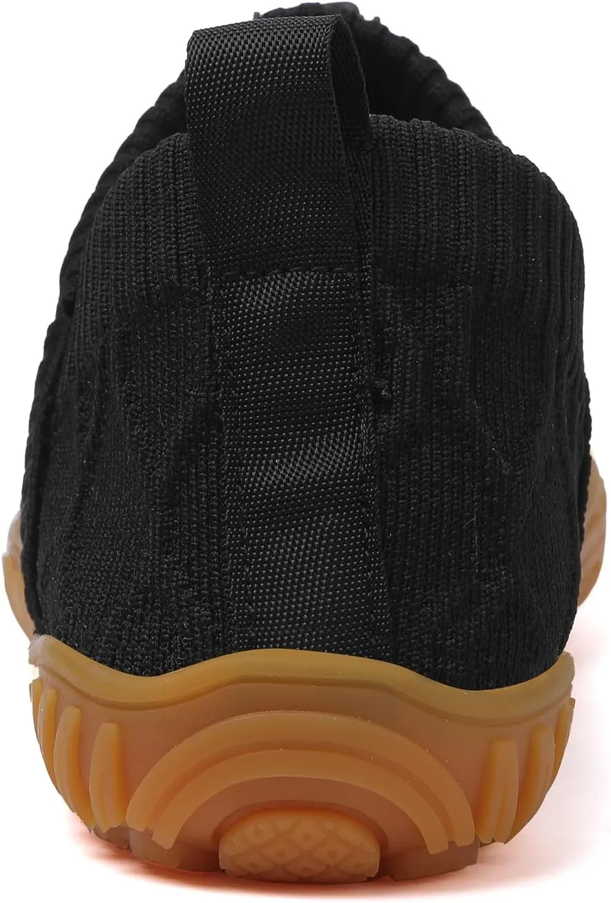 Wide fit Barefoot Water Shoes Womens Mens Breathable Knit Shoes Simple Comfortable Walking Shoes Beach Outdoor Running Sneakers