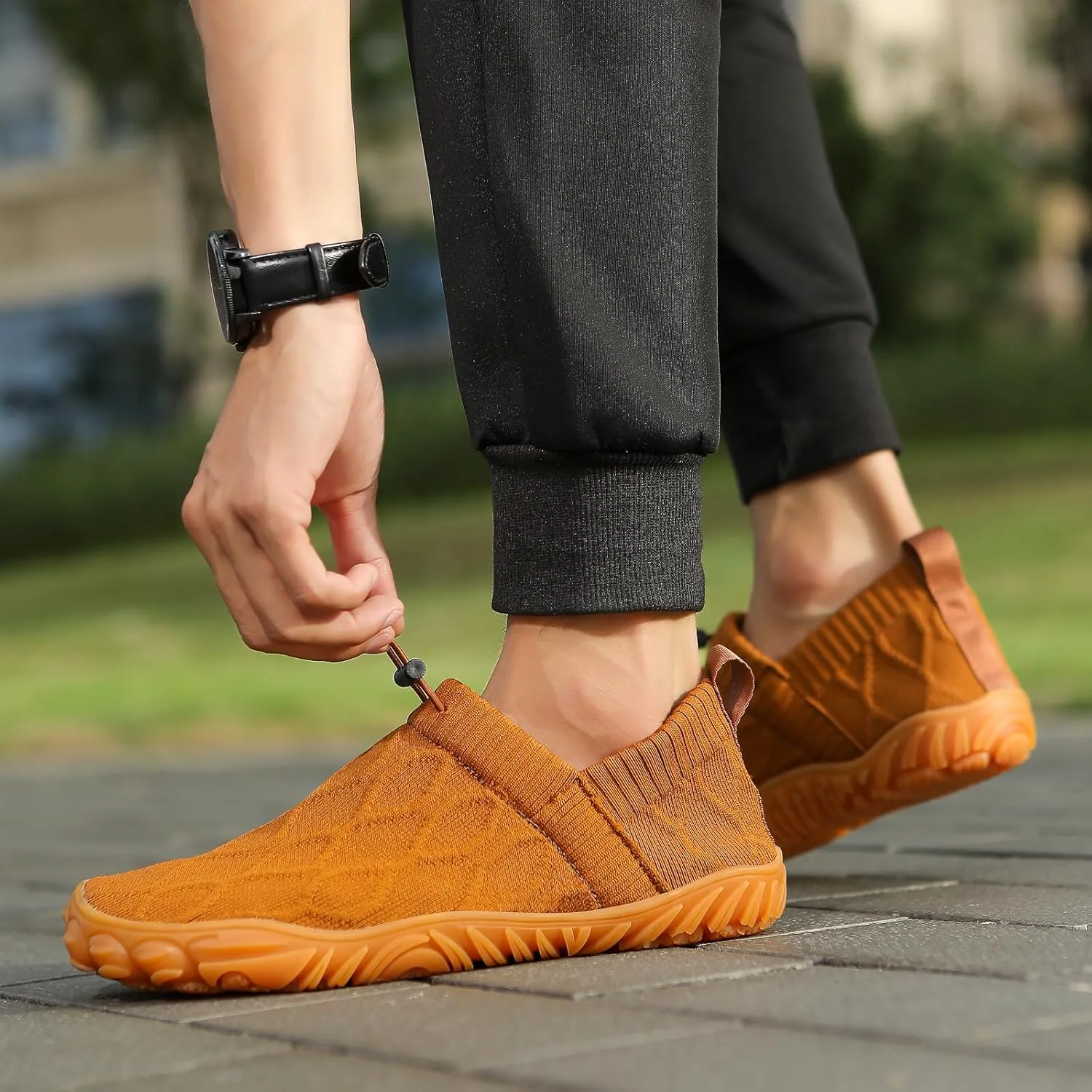 Wide fit Barefoot Water Shoes Womens Mens Breathable Knit Shoes Simple Comfortable Walking Shoes Beach Outdoor Running Sneakers