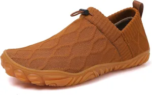Wide fit Barefoot Water Shoes Womens Mens Breathable Knit Shoes Simple Comfortable Walking Shoes Beach Outdoor Running Sneakers
