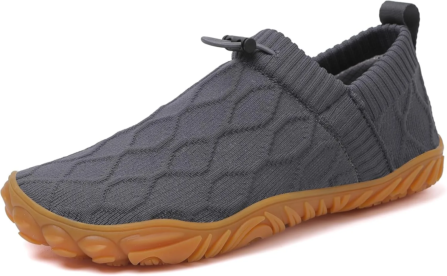Wide fit Barefoot Water Shoes Womens Mens Breathable Knit Shoes Simple Comfortable Walking Shoes Beach Outdoor Running Sneakers