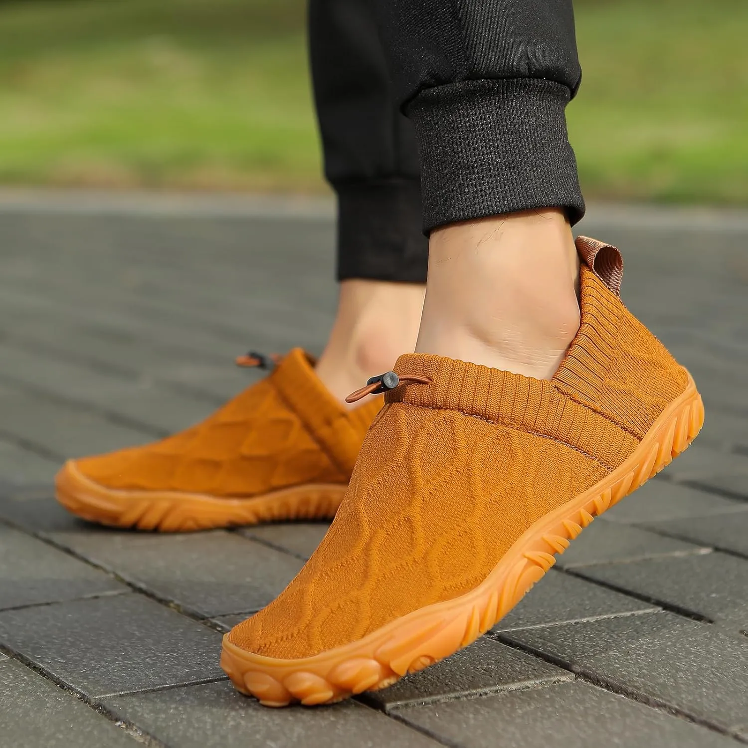 Wide fit Barefoot Water Shoes Womens Mens Breathable Knit Shoes Simple Comfortable Walking Shoes Beach Outdoor Running Sneakers