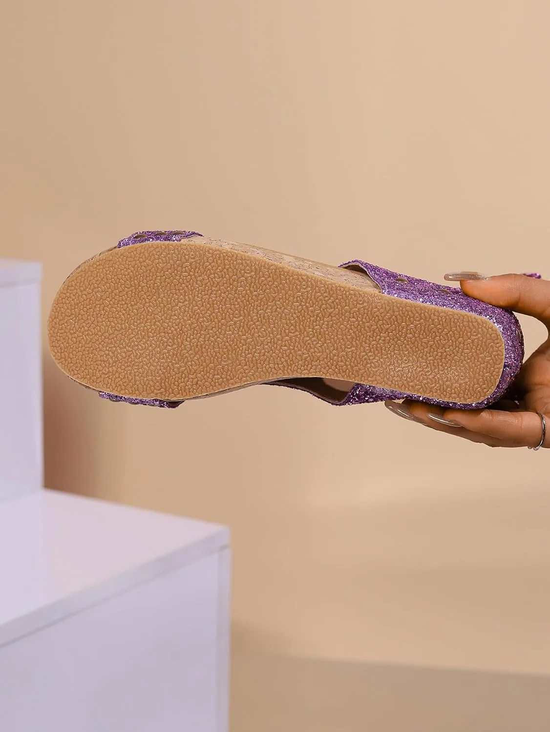 Wide Width Platform Wedge Sandals For Women Summer Dressy, Women's Open Toe Buckle Ankle Strap Summer Platform Wedge Sandals, Ladies Comfortable Low Heel Sandal Wedding Party Dress Shoe