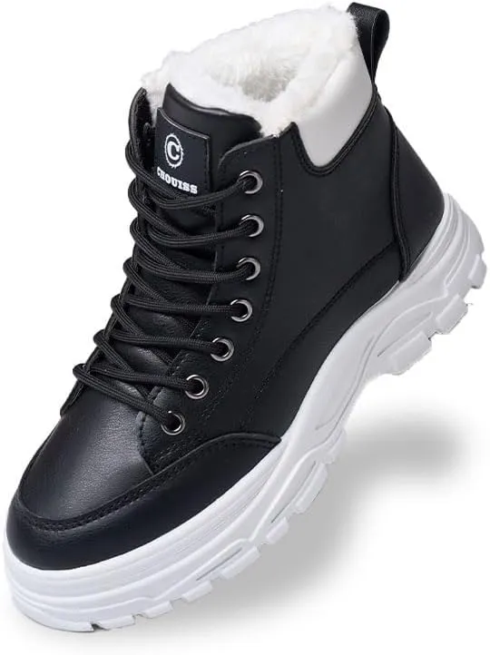 Winter Boots for Women,Snow Boots Warm Hiking Sneakers,Waterproof Lightweight Outdoor Shos