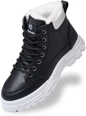 Winter Boots for Women,Snow Boots Warm Hiking Sneakers,Waterproof Lightweight Outdoor Shos