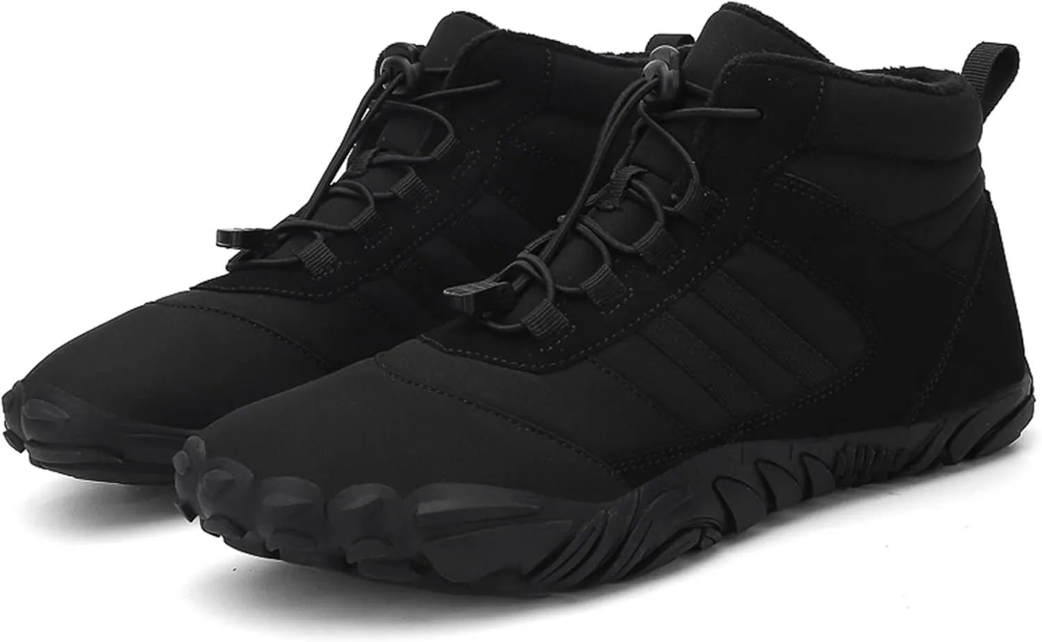 Winter Hiking Shoes Wide Toe Barefoot Shoes, Walking Hiking Boots for Women Men Trail Running Non-Slip