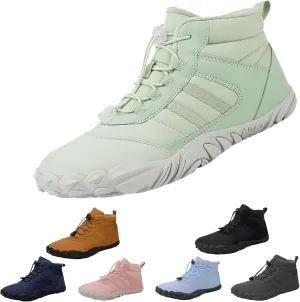 Winter PeakFootwear for Women Men Neuropathy, Hike Barefoot Footwear Men, Non-Slip & Waterproof Barefoot Boots Walking