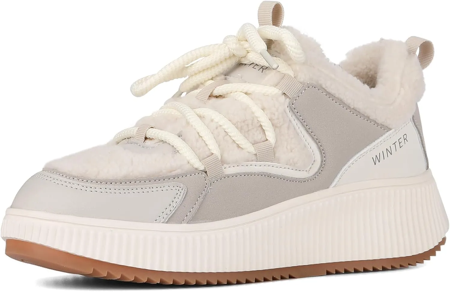 Winter Shoes for Women Ankle Boots Snow Boots Platform Luxurious Chunky Sneakers Fully Fur Lined Outdoor Sneakers