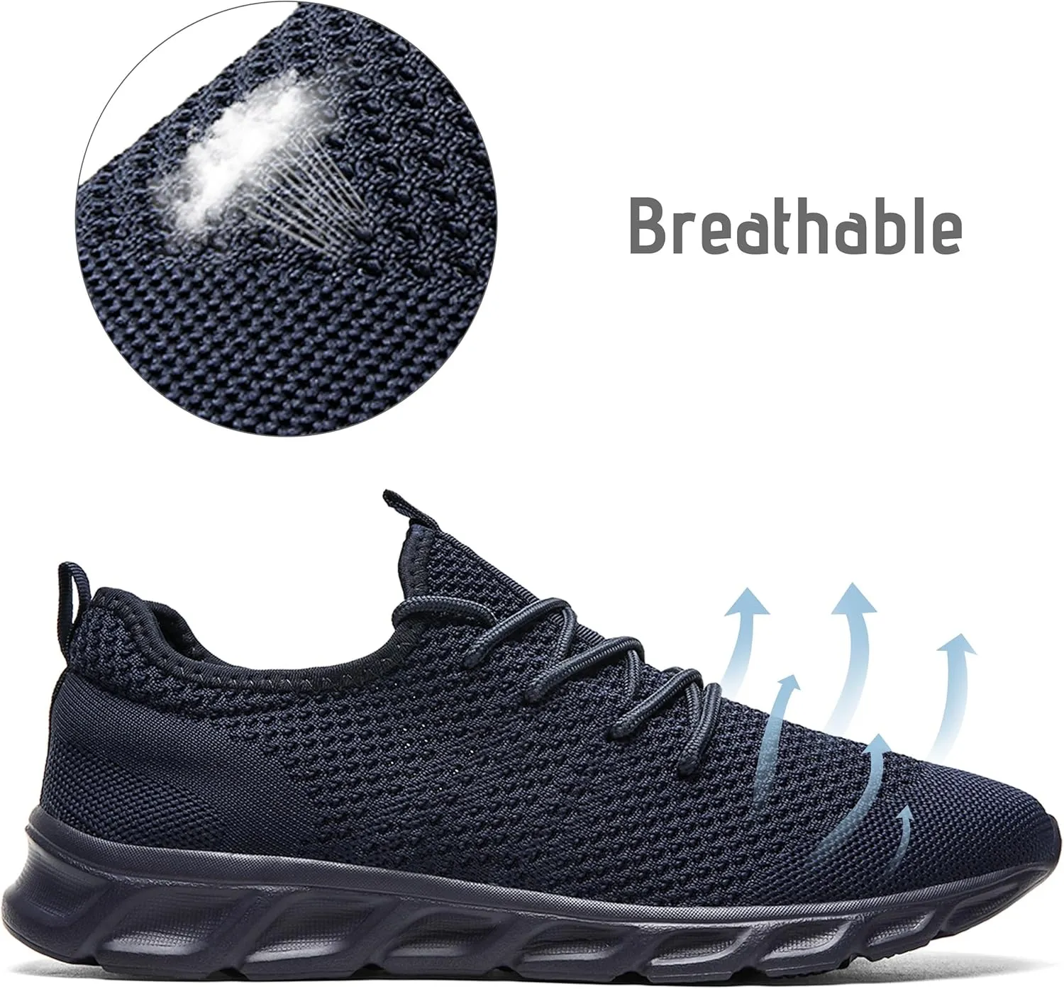 Women & Mens Running Shoes Tennis Walking Gym Lightweight Workout Slip on Athletic Fashion Sneakers Breathable Sport Jogging Hiking Casual Shoe