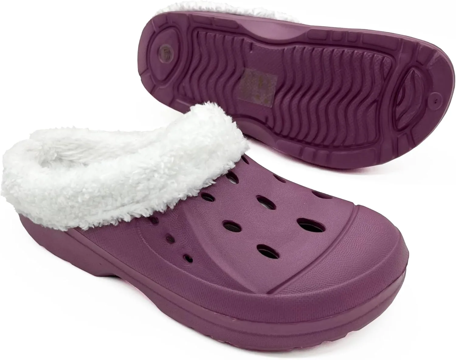 Women Classic Clog Red Violet