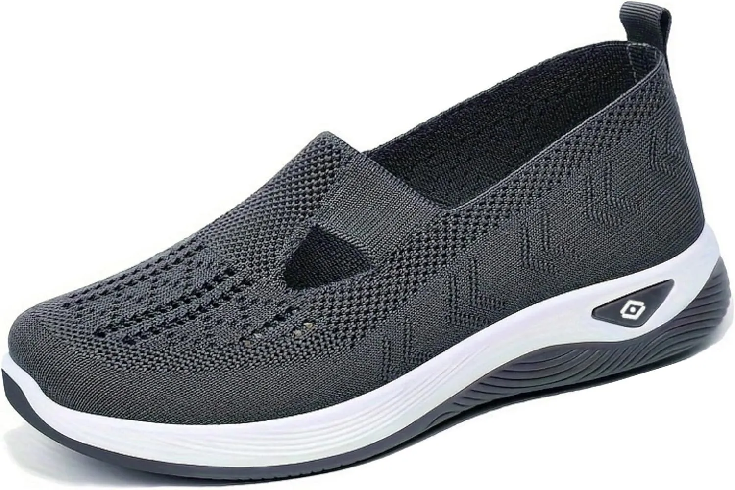 Women's Casual Sneakers – Lightweight & Breathable Mesh Slip-On Walking Shoes, Easy to Wear, Anti-Slip Sole, Perfect for Work, Travel & Everyday Comfort