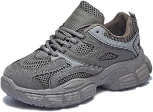 Women's Chunky Platform Sneakers Mesh Jogging Walking Shoes for Everyday,Workout,Travel