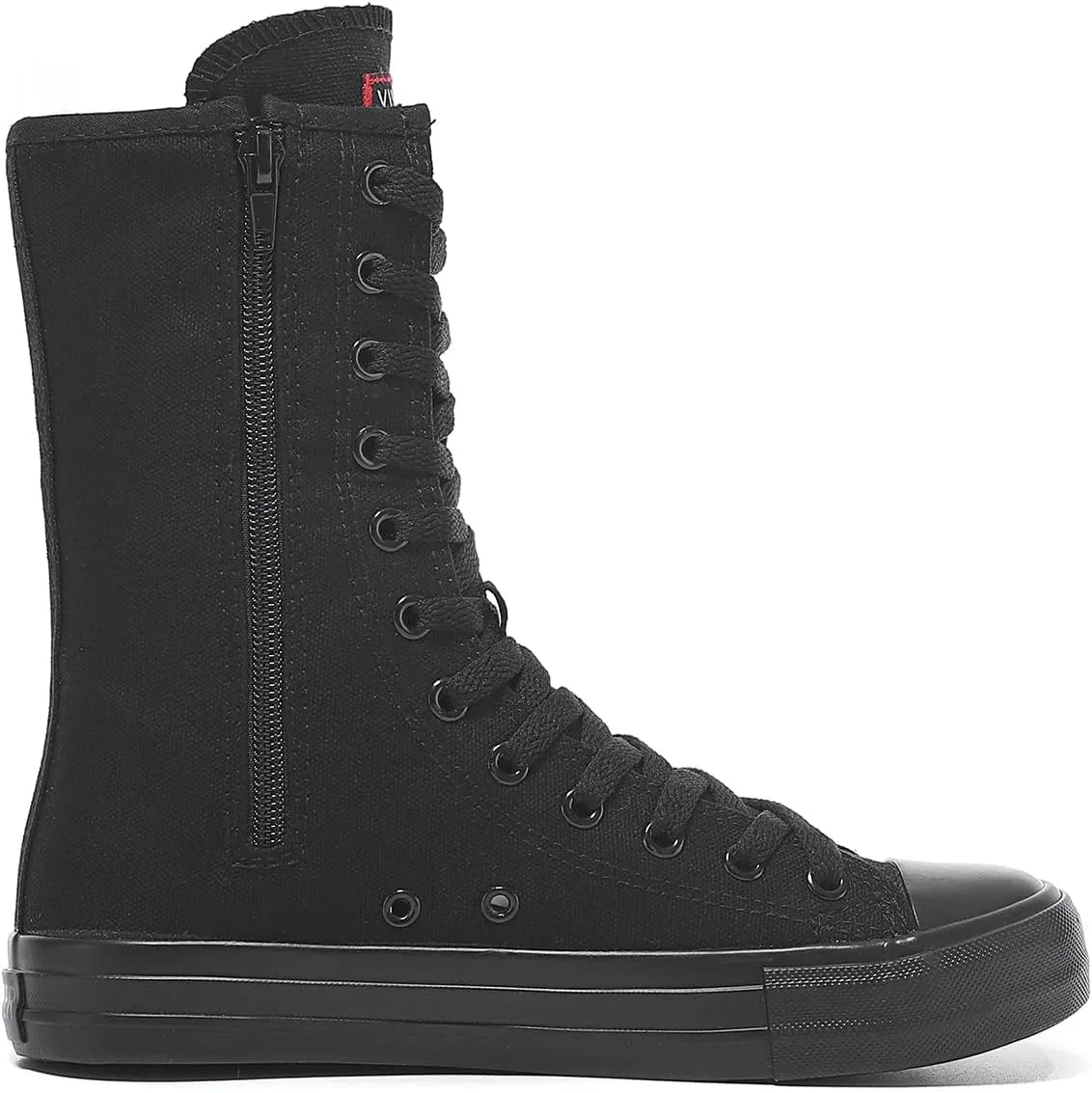 Womens High Top Canvas Sneakers Lace up Fashion Casual Shoes for Girls