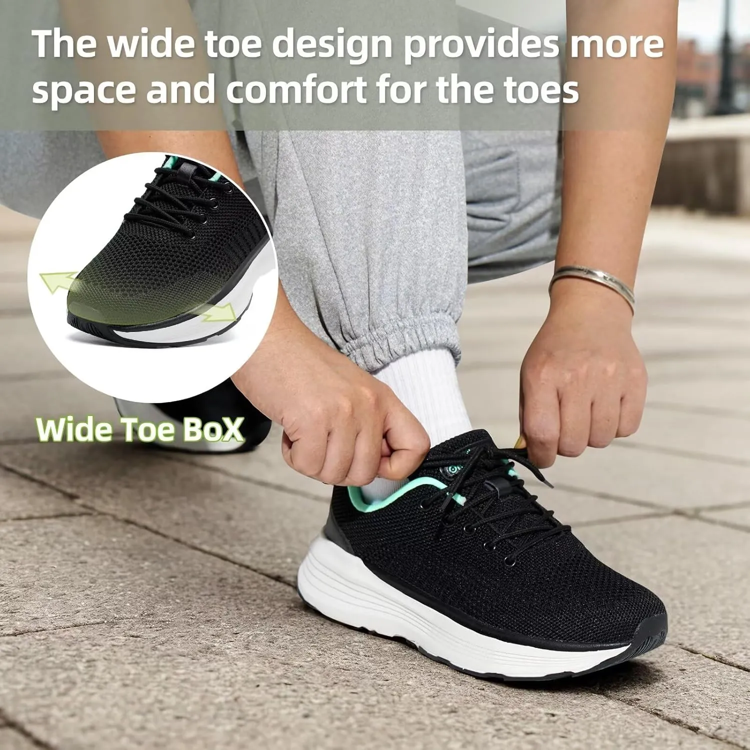 Women's Orthopedic Fashion Sneakers with Arch Support: Comfortable Cushion Flat Feet Shoes for Plantar Fasciitis, Orthotic Supportive Casual Thick Sole Sneakers for Ankle and Foot Pain Relief
