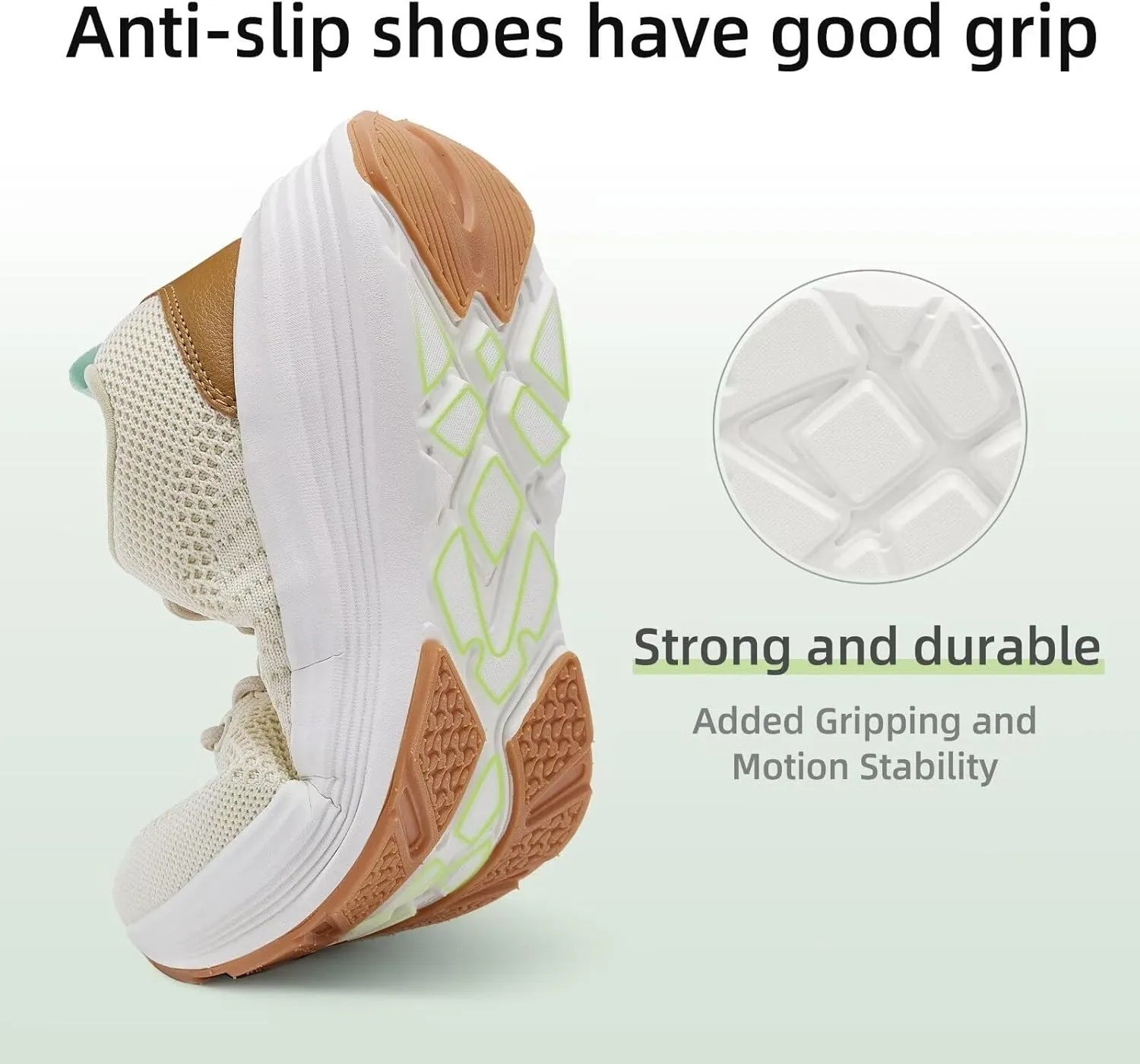 Women's Orthopedic Fashion Sneakers with Arch Support: Comfortable Cushion Flat Feet Shoes for Plantar Fasciitis, Orthotic Supportive Casual Thick Sole Sneakers for Ankle and Foot Pain Relief