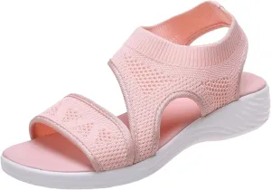 Women's Orthopedic Sandals Flats Bohemian Breathable Sandal Outdoor Adjustable Summer Holiday Party Shoes