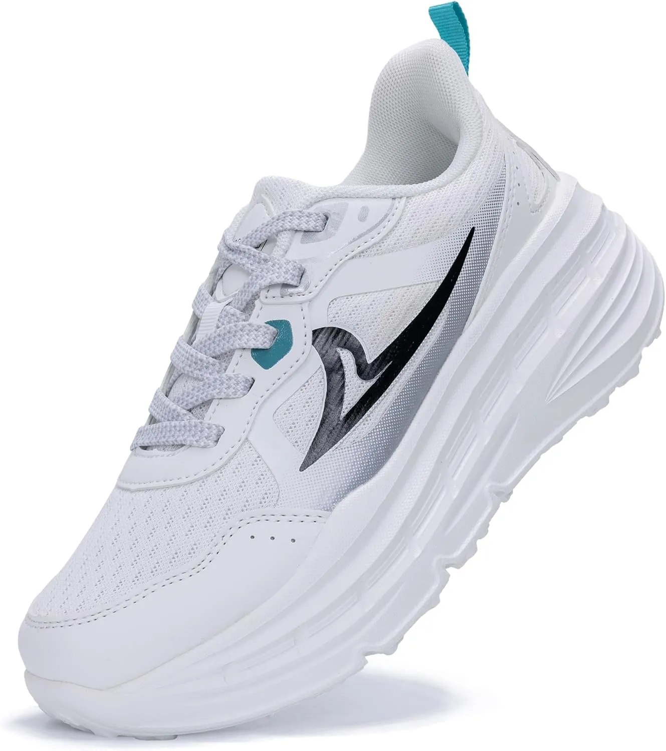 Womens Platform Shoes Fashion Chunky Sneakers Comfortable Casual Wide Width Walking Tennis Shoes