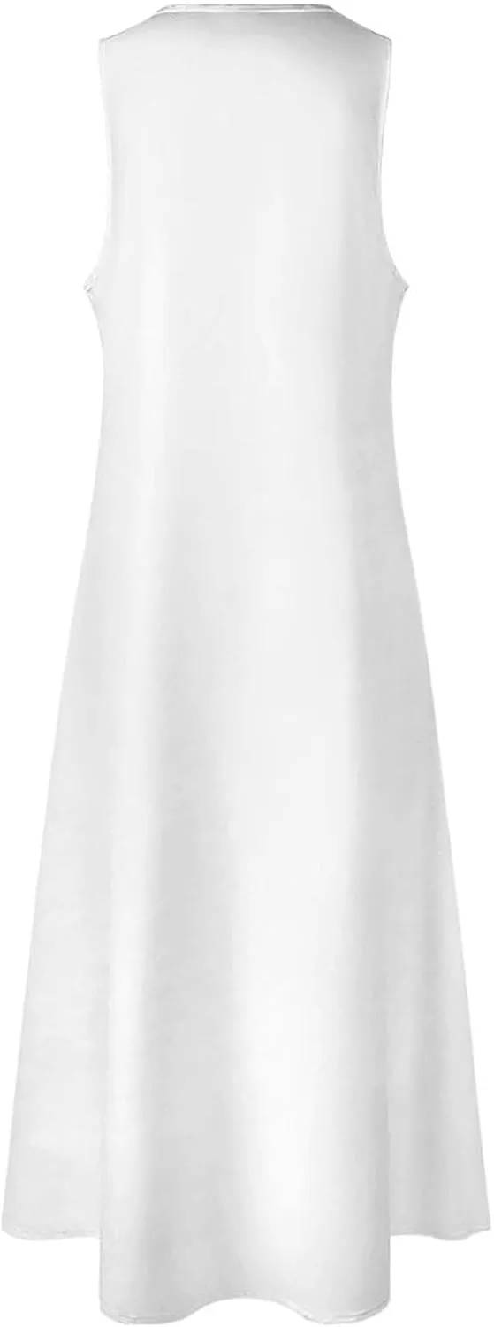 Womens Summer Casual Dress Croatian Flag Short Sleeve Long Dress