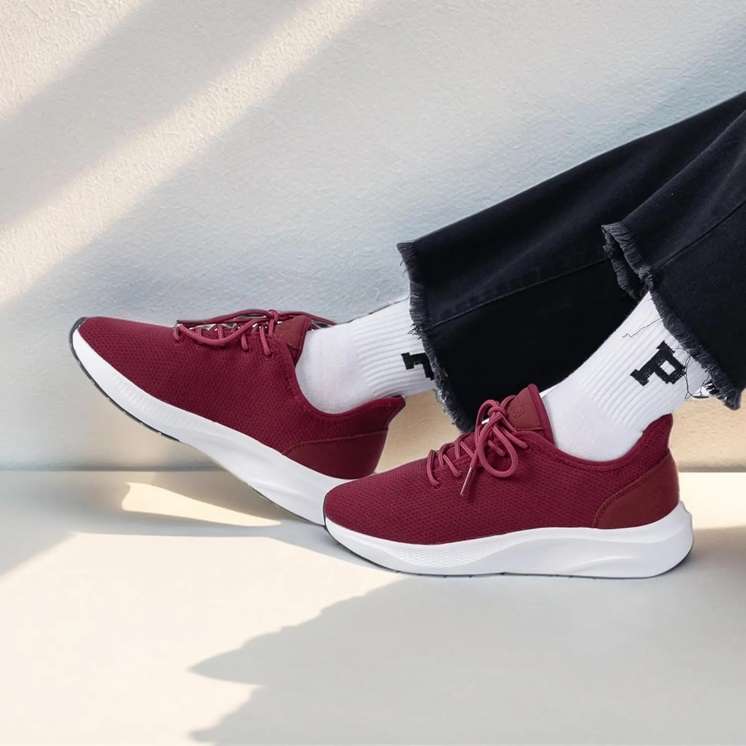 Women's Tennis Shoes,Comfortable Breathable Knit Slip On Sneakers, Convenient Shoes for Everyday and Travel