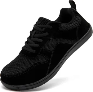 Women's Wide Toe Box Barefoot Sneakers Slip On Shoes Non Slip Running Sneakers Jogging Shoes