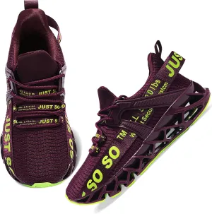 Wonesion Womens Walking Running Shoes Athletic Blade Non Slip Tennis Fashion Sneakers