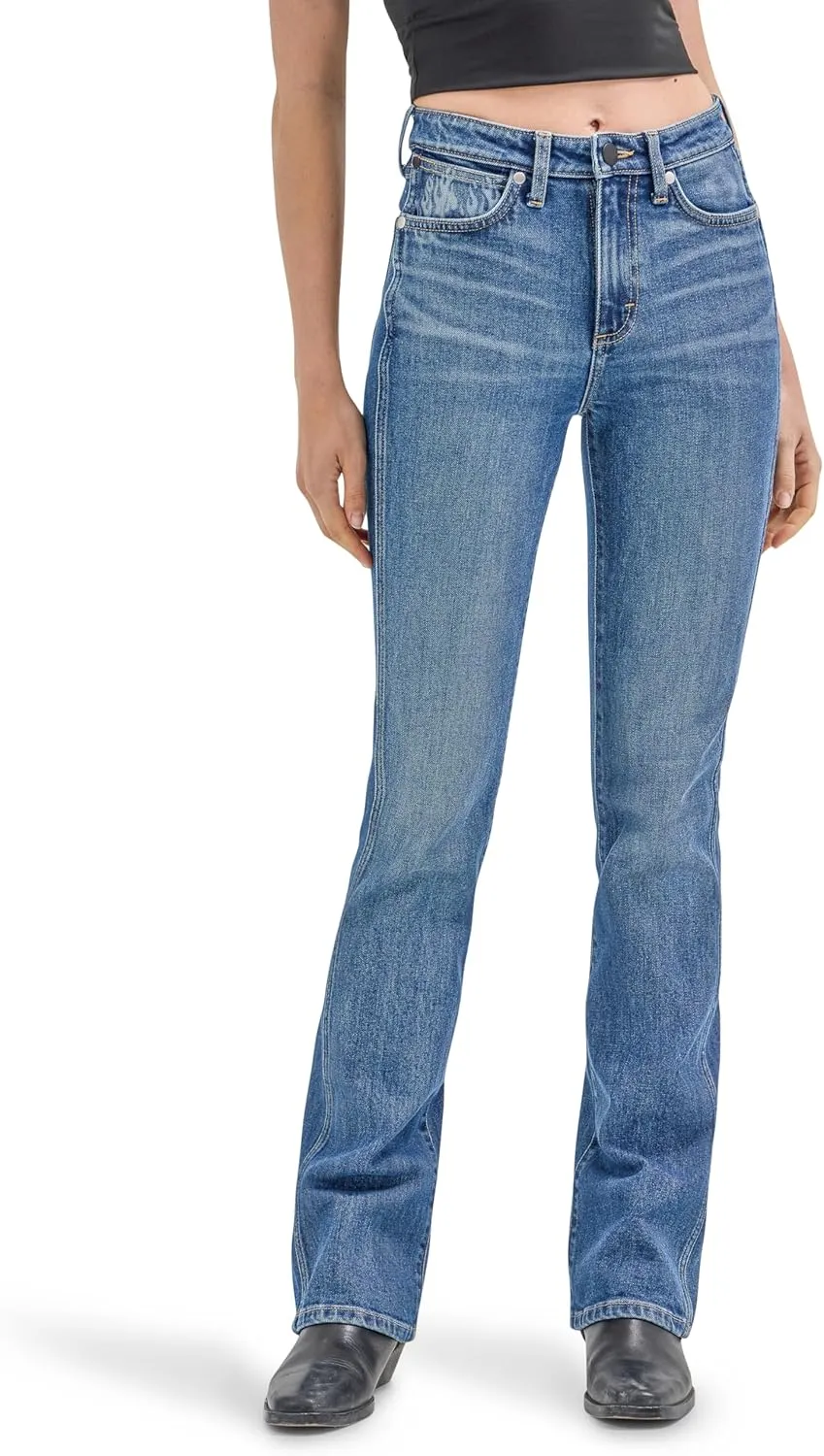 Wrangler Women's High-Rise Bootcut Jean