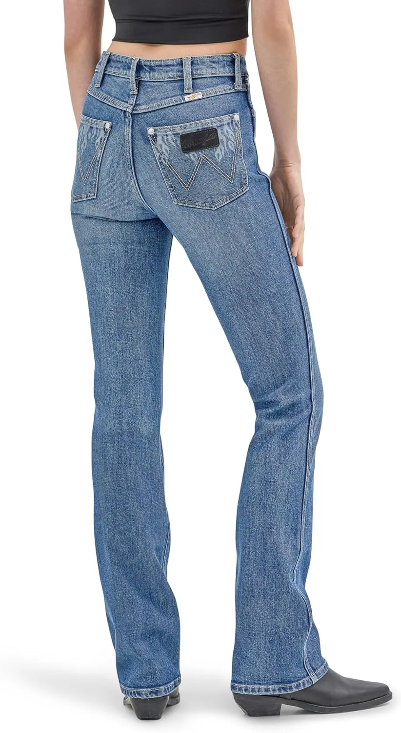 Wrangler Women's High-Rise Bootcut Jean