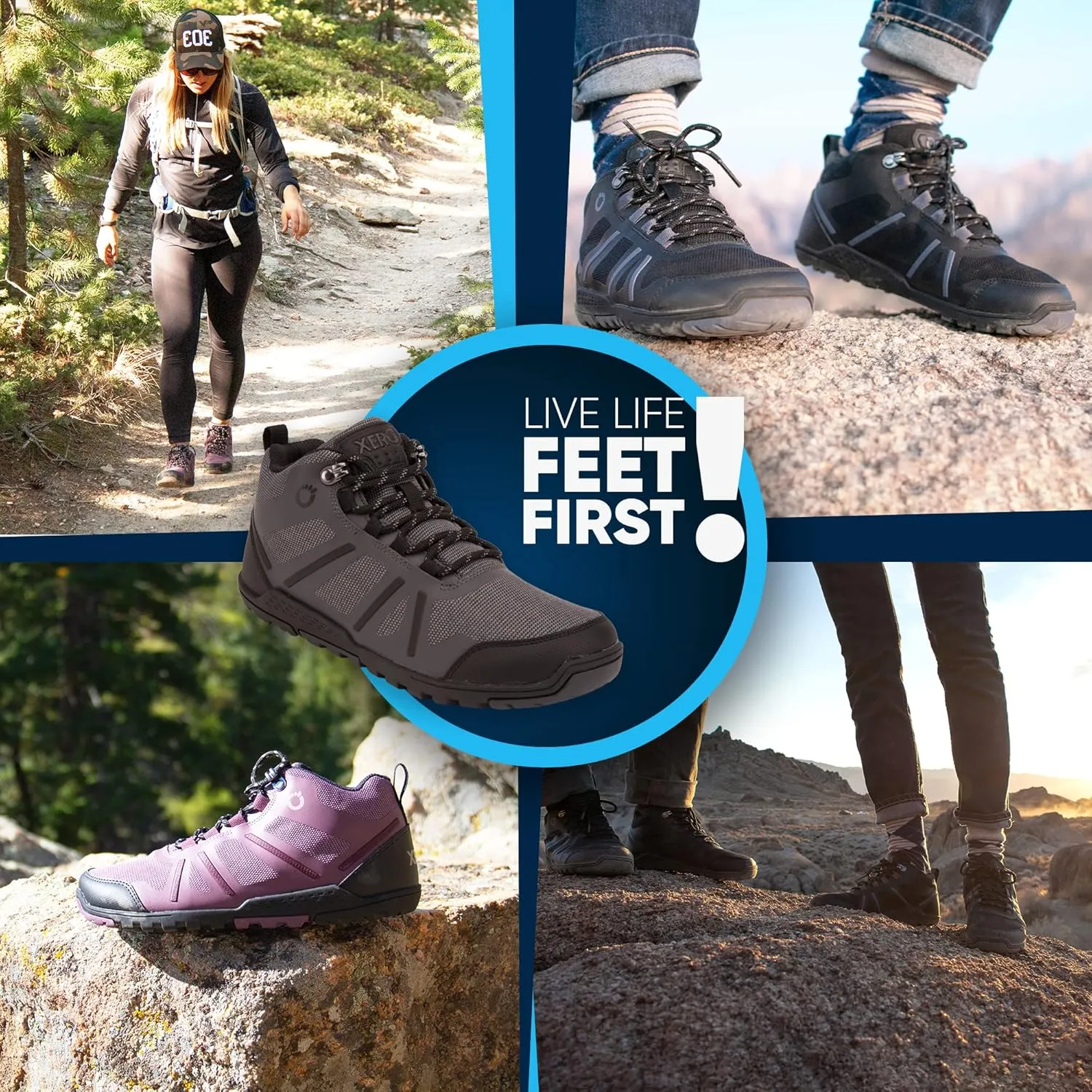 Xero Shoes Women's Daylite Barefoot Hiking Boot