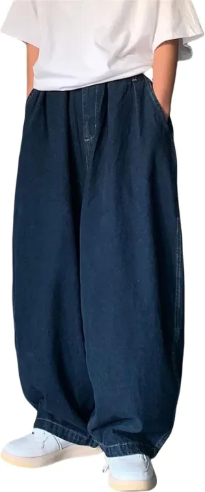 Y2k Baggy Jeans Oversized Jeans Vintage Wide Leg Denim Pants Grunge Skater Jeans Hip Hop Jeans for Men